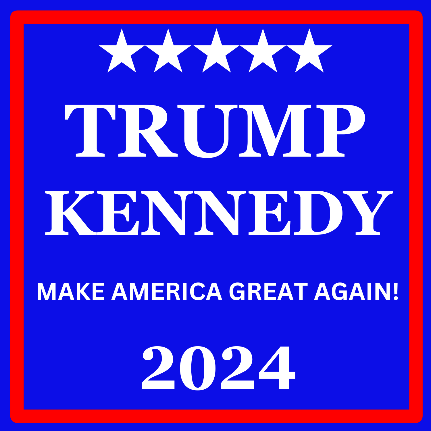TRUMP KENNEDY 2024 Campaign